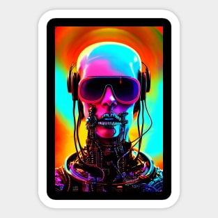 CYBERPUNK DJ Sticker